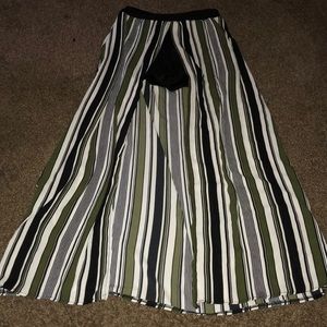 Long skirt.
